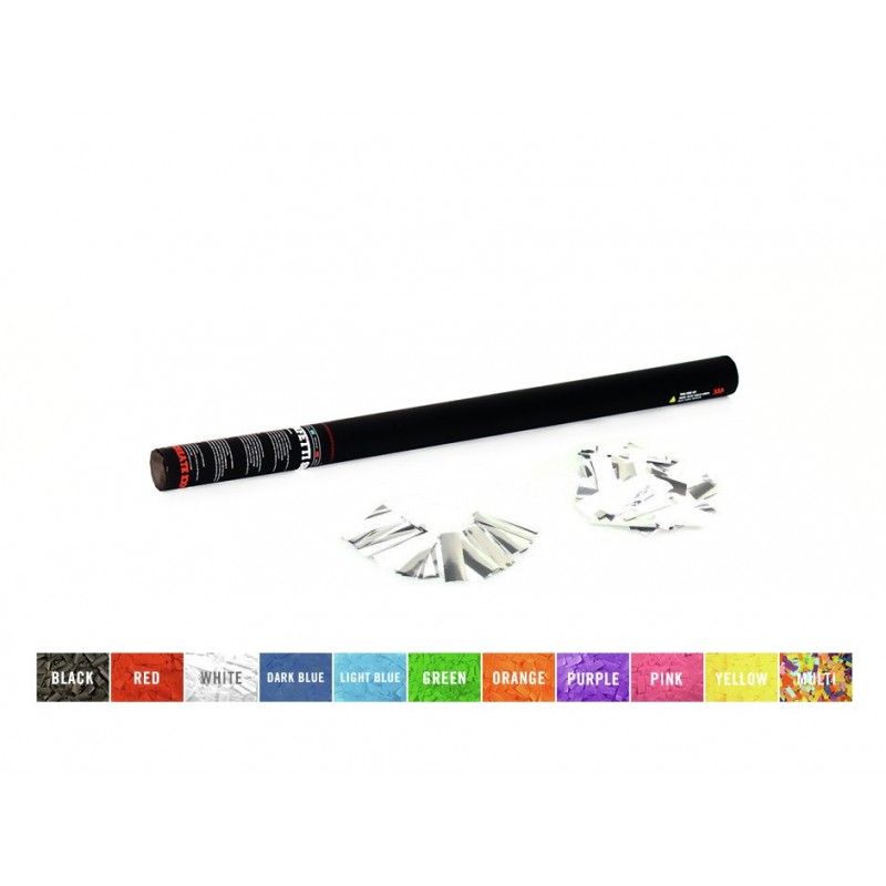 TCM FX Handheld Confetti Cannon 80cm, white/silver